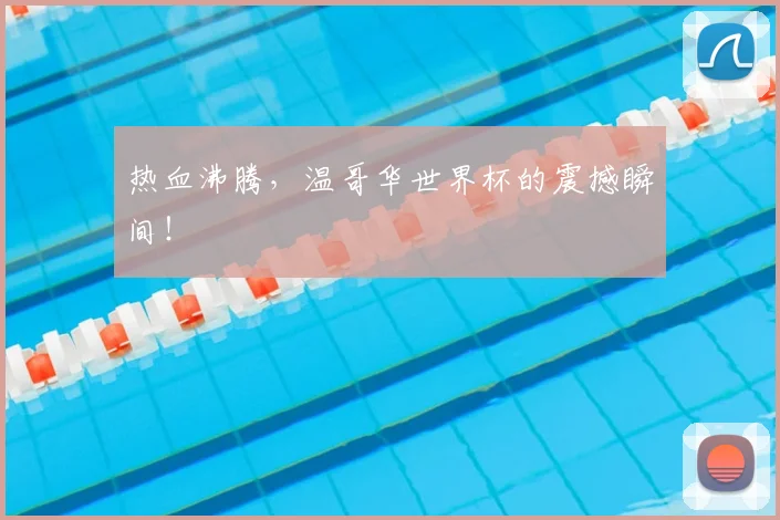 热血沸腾,温哥华世界杯的震撼瞬间!