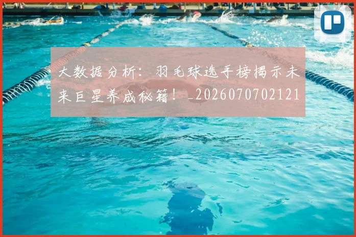 大数据分析:羽毛球选手榜揭示未来巨星养成秘籍!_20260707021211